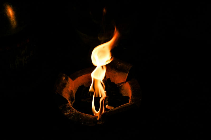 flickering flame