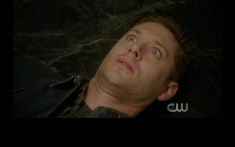 dean winchester wide eye chain woman the thing