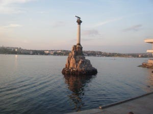 The Iconic Statue of Sevastopol harbor