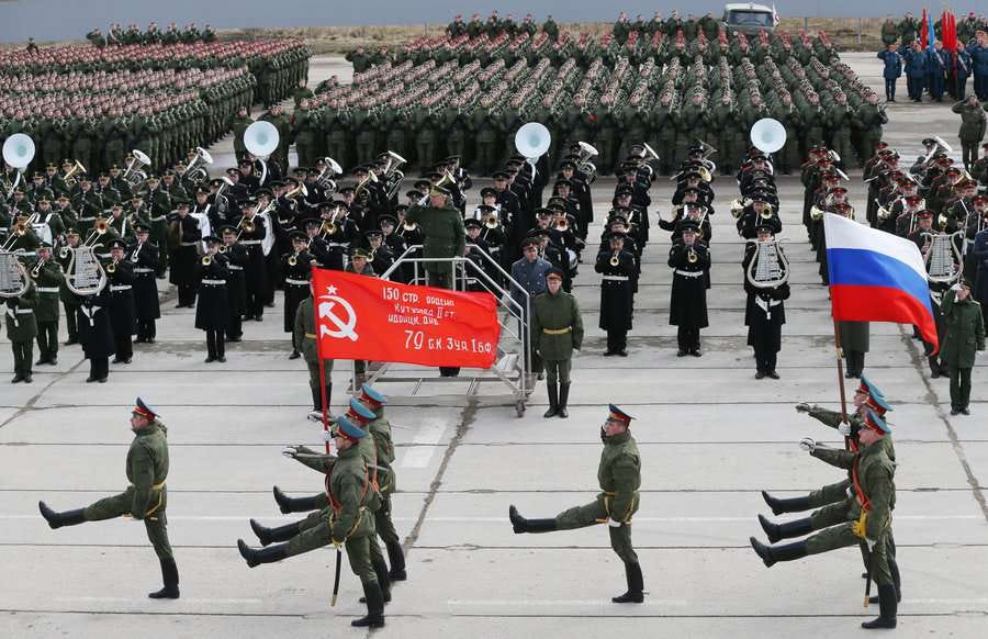 Parade rehearsal held for Victory over Fascism in Russia[2]-  Chinadaily.com.cn