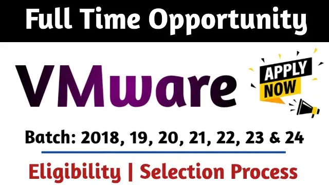 VMware Recruitment Drive 2023