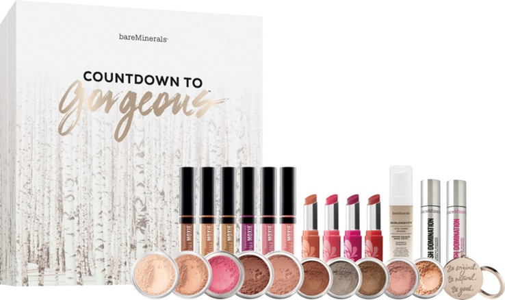 Bare Minerals Holiday Countdown to Gorgeous holiday gift guide ideas mttg