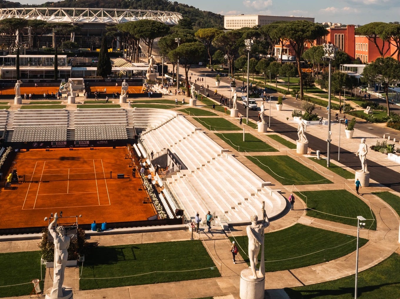 Foro Italico is magic: unveiling the tournament's unique venue