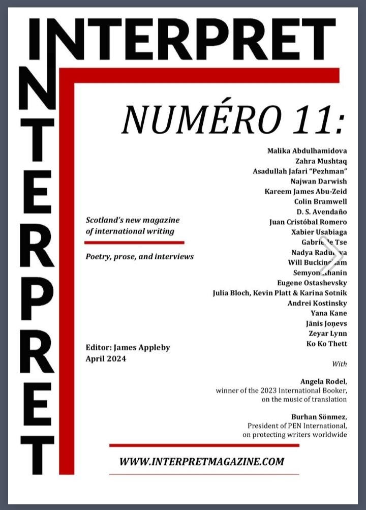 Cover: Interpret Magazine