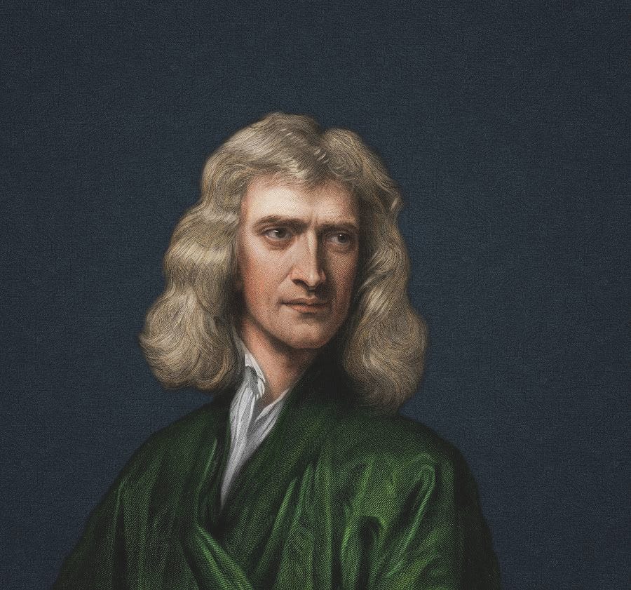 Portrait Of Isaac Newton Photograph by David Parker - Pixels