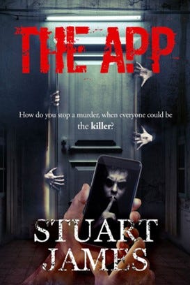 Book cover of The App by Stuart James