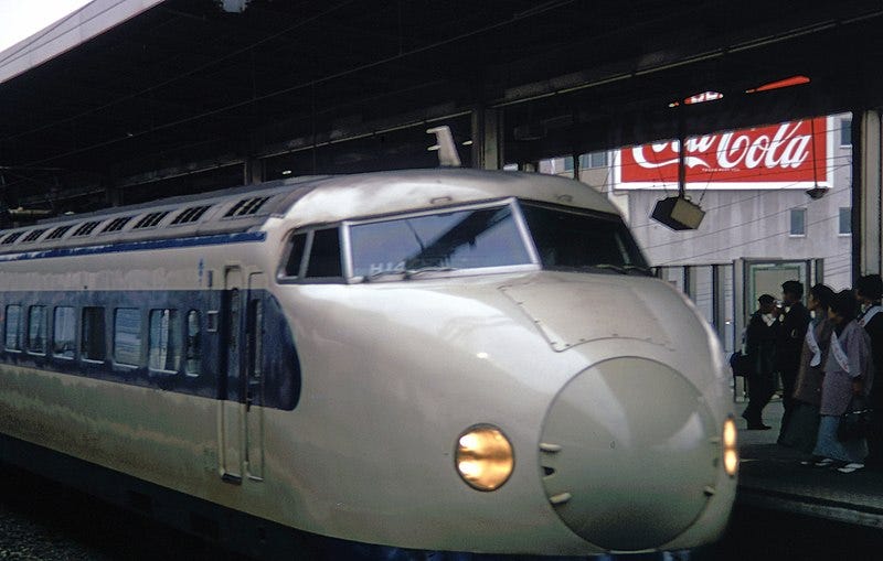 File:Japan bullet train apr 1970 j.n.r (31792065634).jpg - Wikimedia Commons