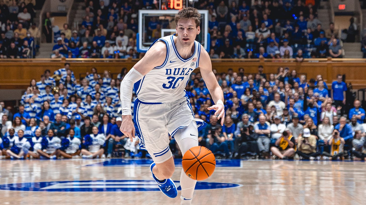 Kyle Filipowski - 2023-24 - Men's Basketball - Duke University