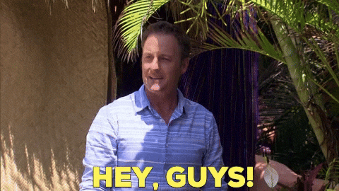 A man says hey guys A man says hey guys