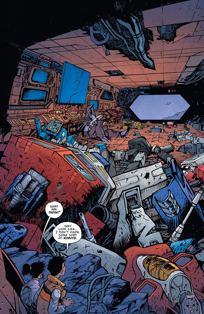 There Is Very Little To Spoil About Transformers #1 from Image Comics