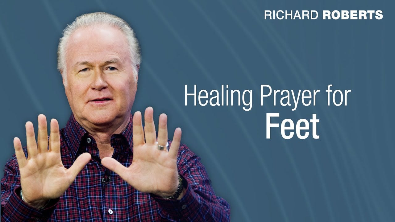 Healing Prayer for Feet - YouTube