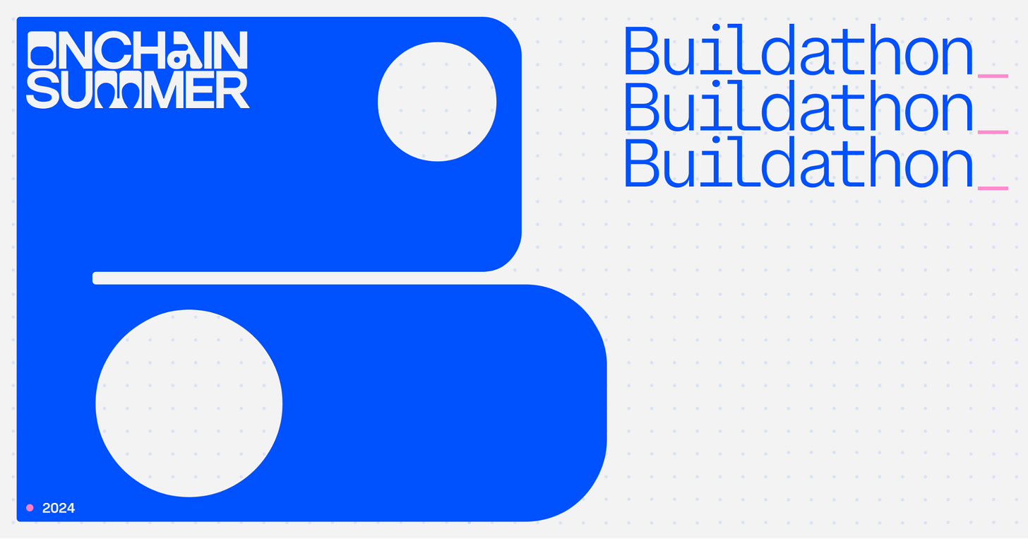 Onchain Summer Buildathon | Devfolio