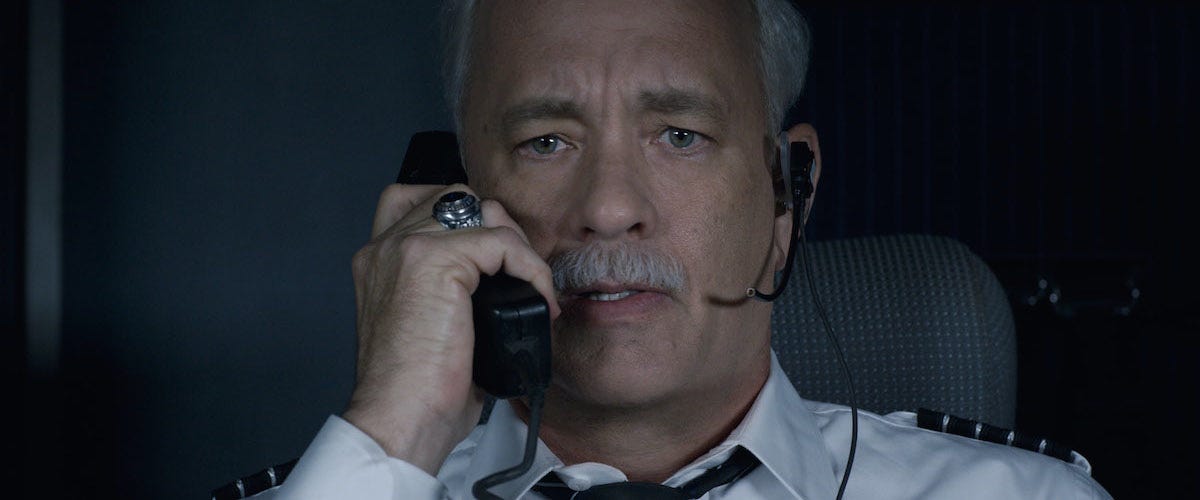 Tom Hanks as Sully in Sully (2016)