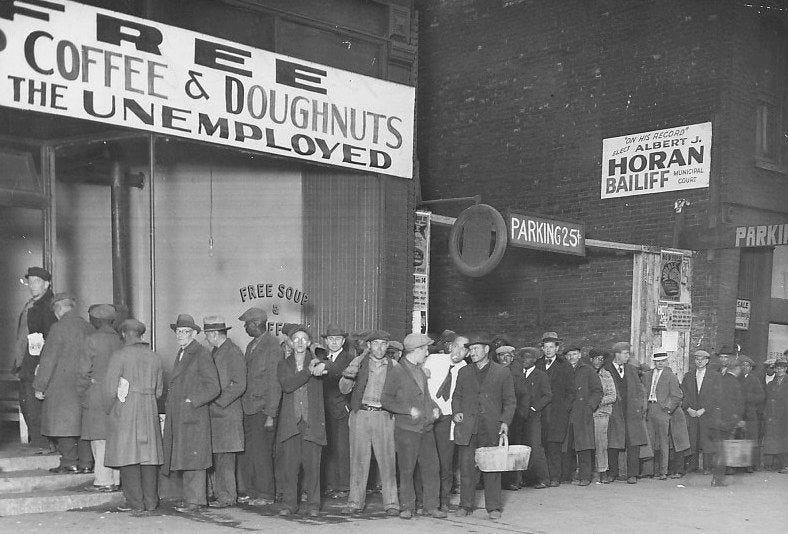 why is it al capone's soup kitchen when he gave out donuts and coffee