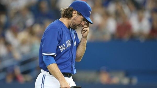 blue jays ra dickey week 6 american league loser mlg 2015