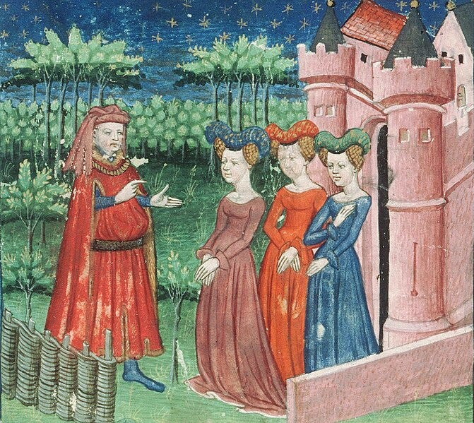 File:Geoffroi de La Tour Landry teaching to his daughters (Châteauroux - BM - ms 4).jpg
