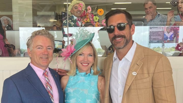 New York Jets' Aaron Rodgers Meets Senator, Talks Horses' Names at Kentucky  Derby