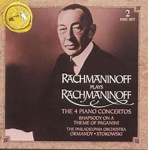 Image result for rachmaninoff piano concerto #2 rachmaninoff stokowski rca