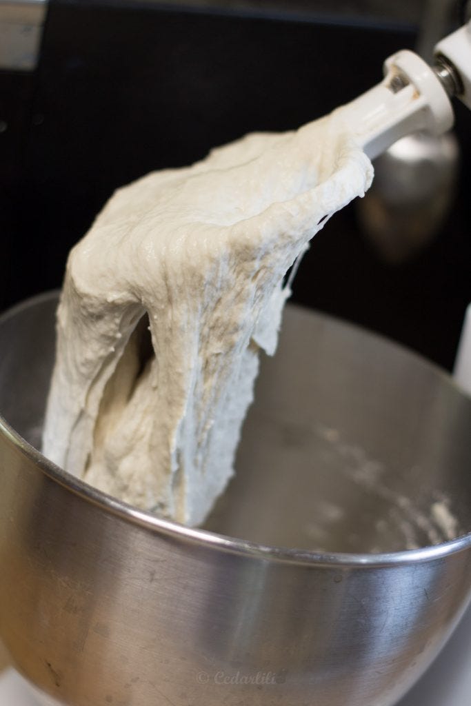 ciabatta dough 