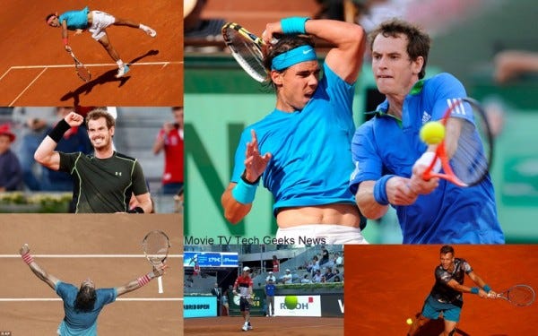 rafael nadal vs andy murray 2015 madrid open images