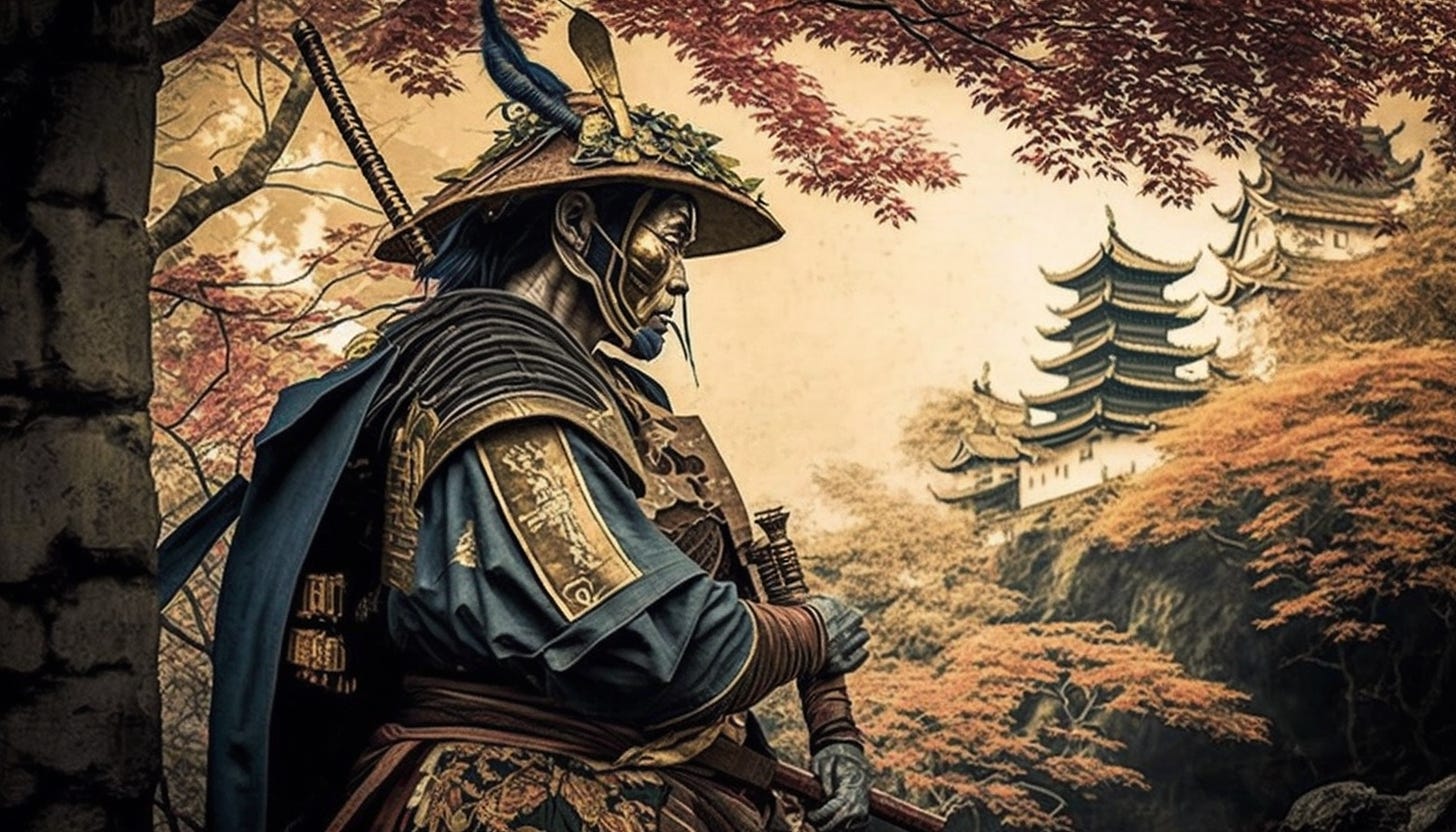 Uesugi, a battle tested Samurai from the Edo period