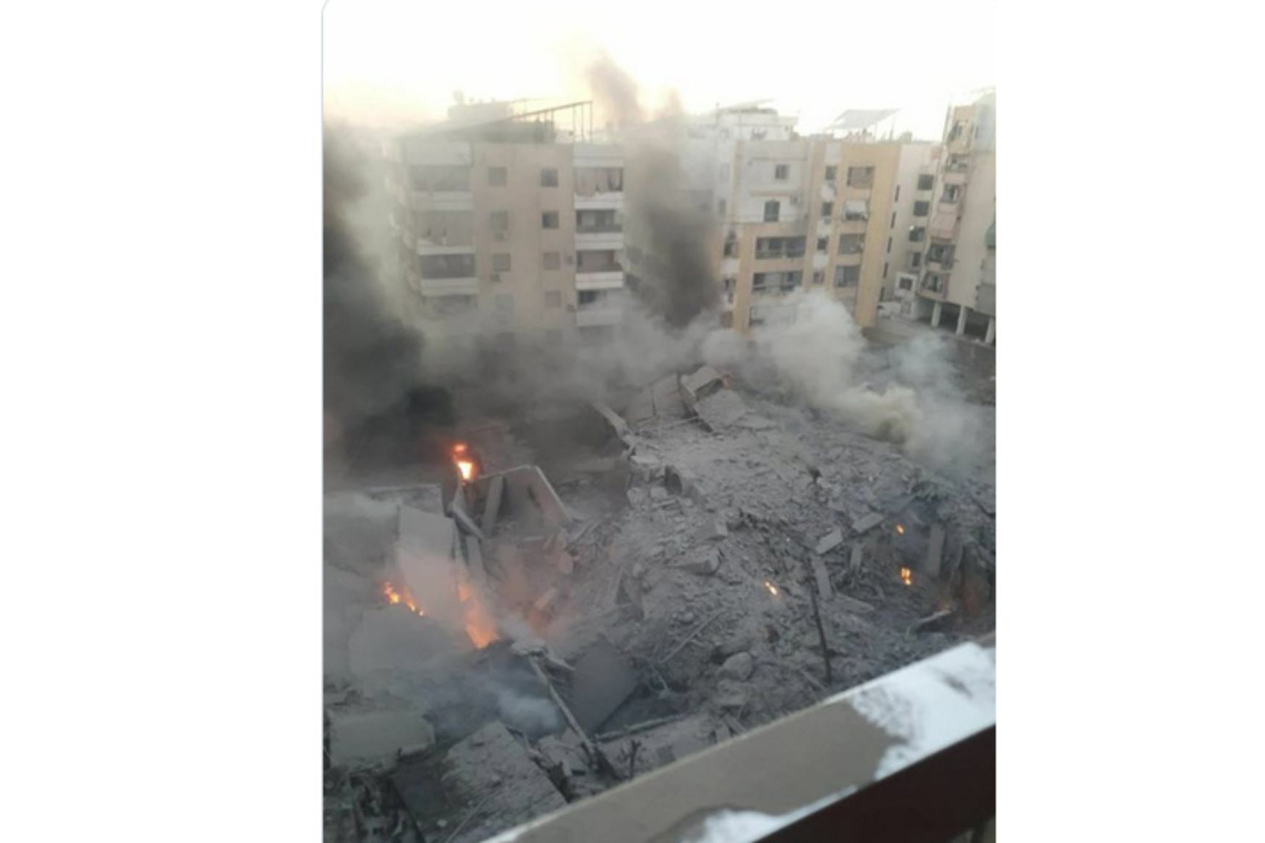 UPDATED 5:05 PM EDT -- Israel Drops &quot;Bunker Buster&quot; Bombs on Apartment Complex in Beirut - Claims &quot;Hezbollah Headquarters&quot;