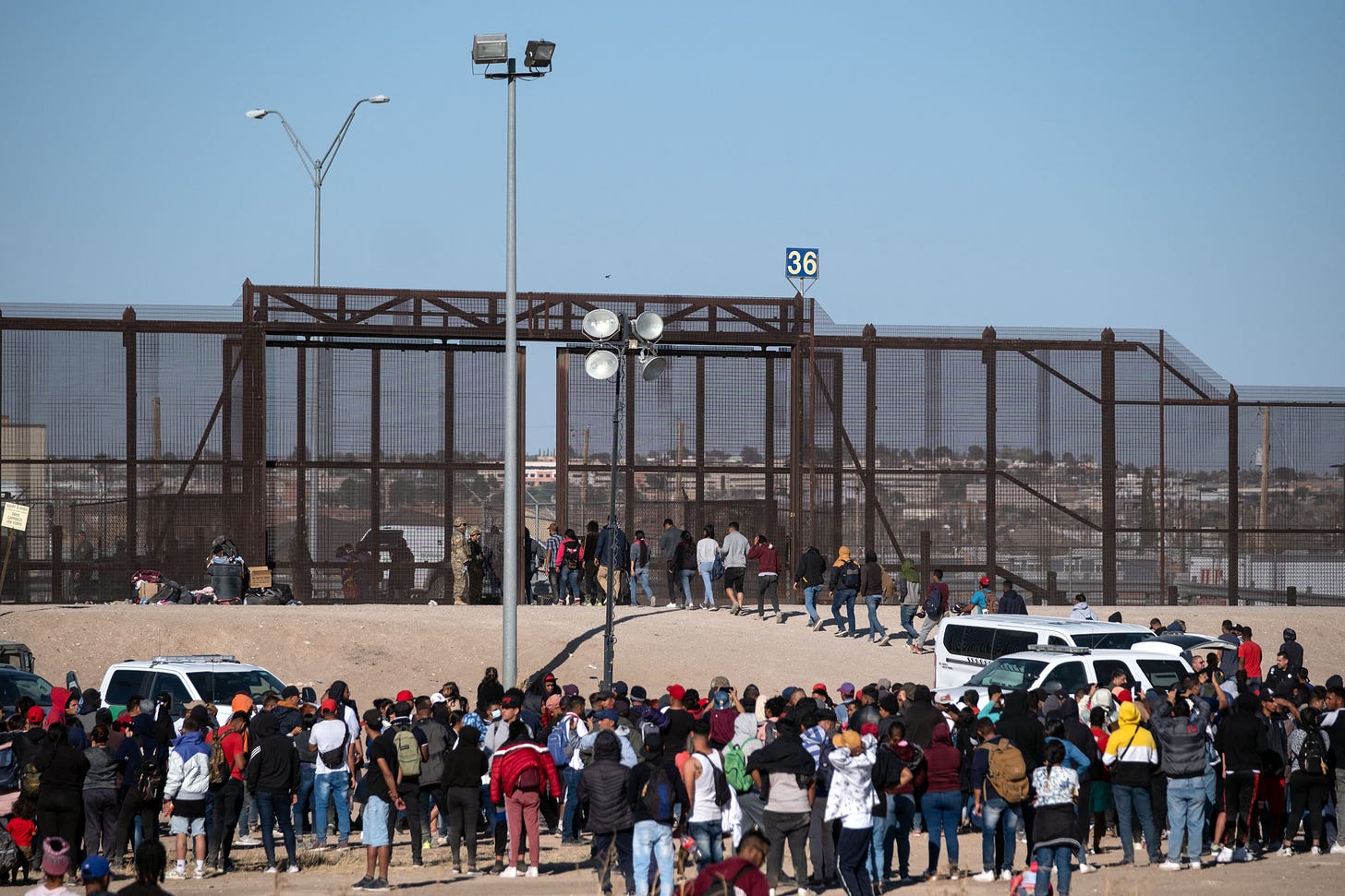 Migrant Border Crossings This Year Outnumber Populations of 17 States -  Newsweek