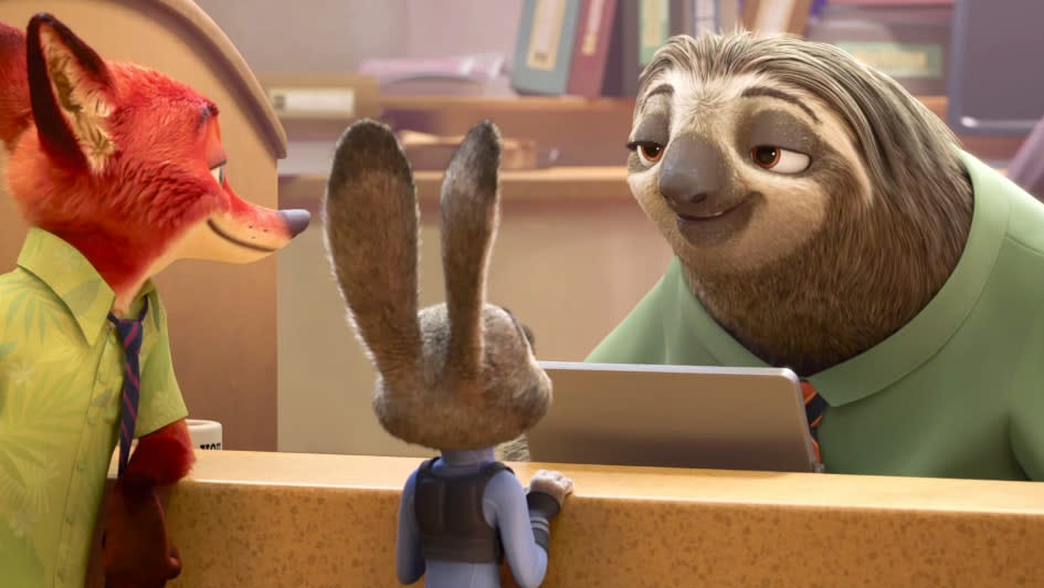 Zootopia' Trailer Proves That Sloths Run the DMV