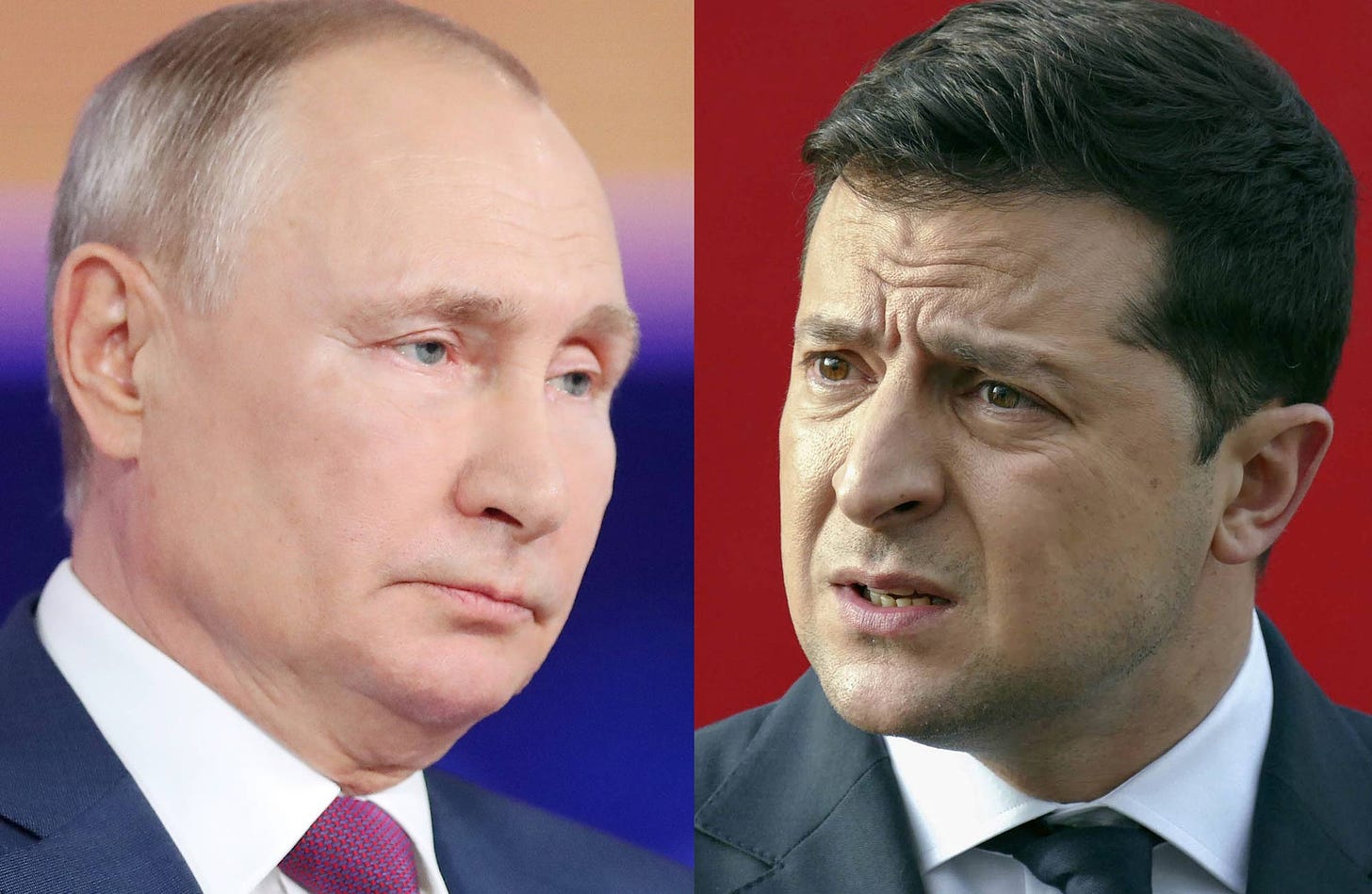 Valgyimir Putyin és Volodimir Zelenszkij harca - Blikk
