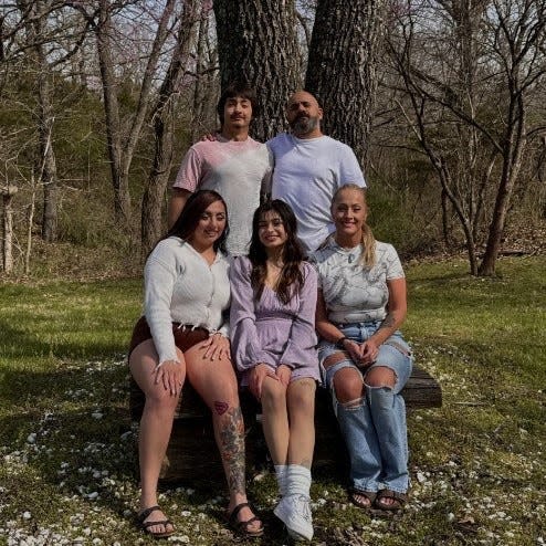 Rudy Zevallos Jr. (top left) with his parents, Rudy Sr. and Stephanie, and his sisters, Iyleena and Lorraina.