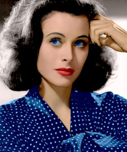 Hedy Lamarr | Hedy lamarr, Female stars, Classic hollywood