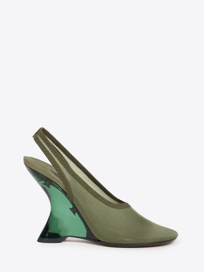 Slingback pumps