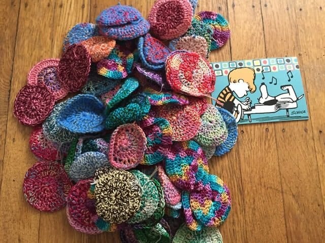 100 mini crochet mandalas for marinke from karen 1