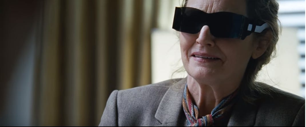 Rating Agent wears blinders in 'the big short'. Showing a blind eye S&P  took during the fiscal crises. : r/MovieDetails