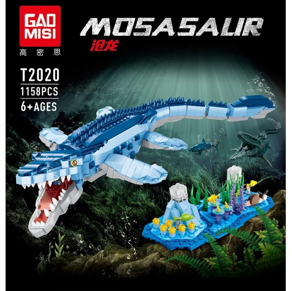 TaiGaoLe Mosasaurus • Set T2020 • SetDB • Merlins Bricks