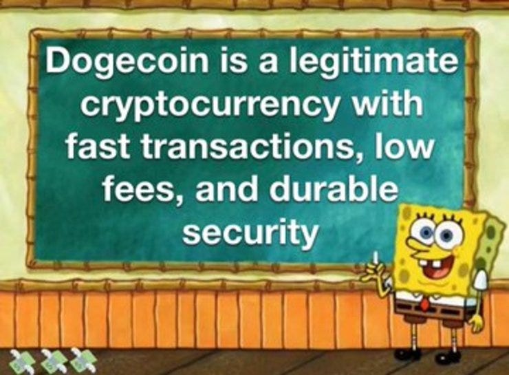 Dogecoin has practical utility — it's a legitimate cryptocurrency