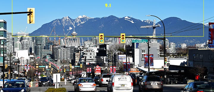 Cambie Street protected views | City of Vancouver