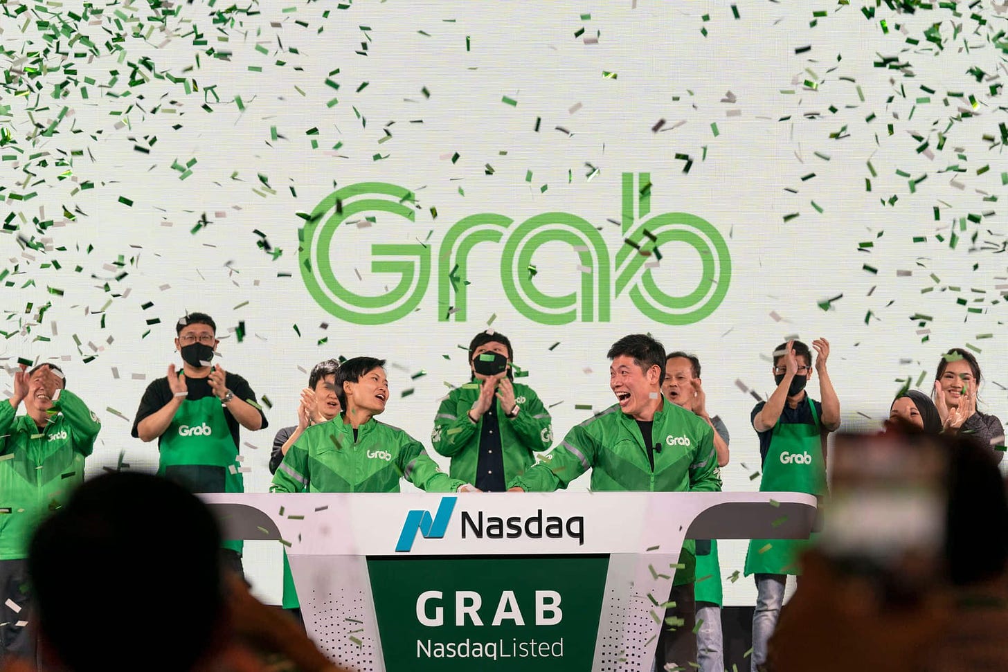 Grab to Celebrate Public Listing Milestone with Employees and Partners in  First-Ever NASDAQ Opening Bell Ceremony in Southeast Asia | Grab SG