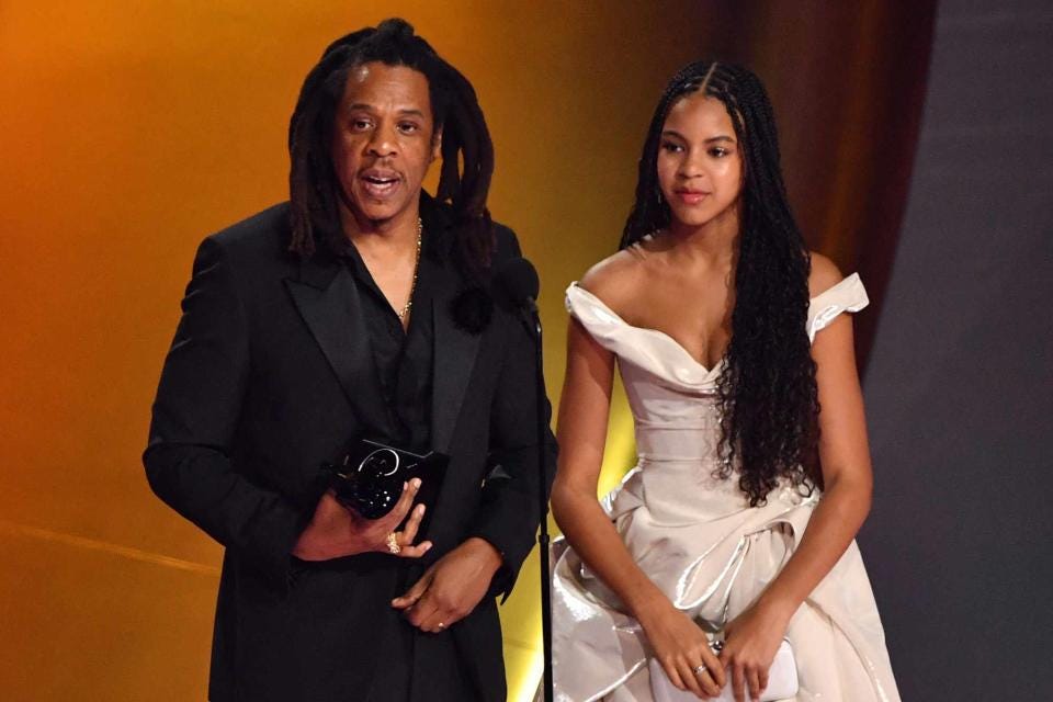 JAY-Z Brings Daughter Blue Ivy Onstage to Accept Dr. Dre Global Impact Award: 'She Has Her Own ...