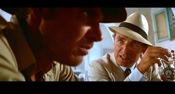 In Indiana Jones, has René Belloq actually made any discoveries of his own  or has he stolen them all? - Quora