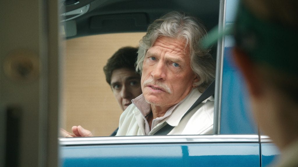 Steve Gerben portraying Will, and Thomas Hayden Church portraying Phil in Tires | Courtesy of Netflix Steve Gerben portraying Will, and Thomas Hayden Church portraying Phil in Tires | Courtesy of Netflix