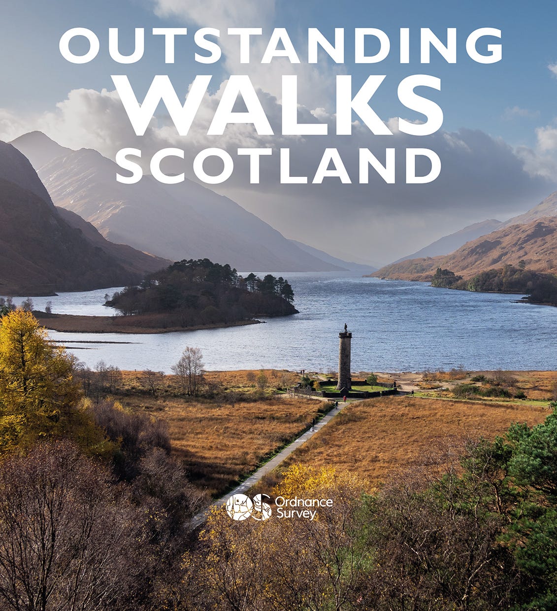 Front cover of Outstanding Walks Scotland