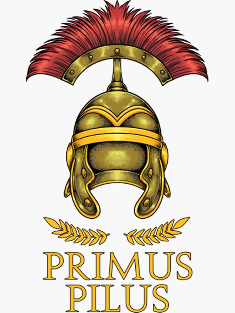 Roman Legionnaire Primus Pilus" Sticker for Sale by Diljarsalaugsso |  Redbubble