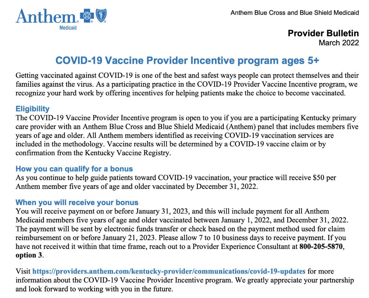 Medicaid Paid Doctors to Push Risky COVID Vaccine thumbnail