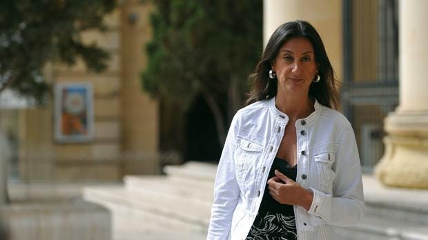 Daphne Caruana Galizia... Malta's most controversial journalist