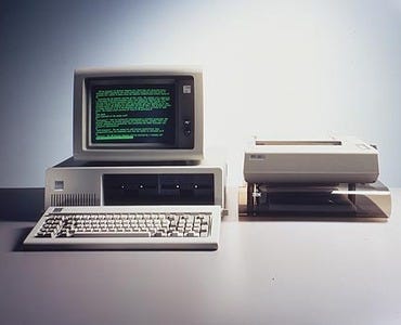 The IBM Personal Computer of 1981