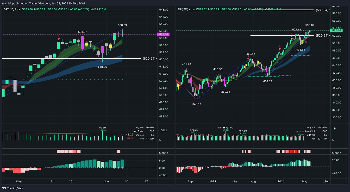 Market Trader Report | Jun 09, 2024 + Stock Watchlist