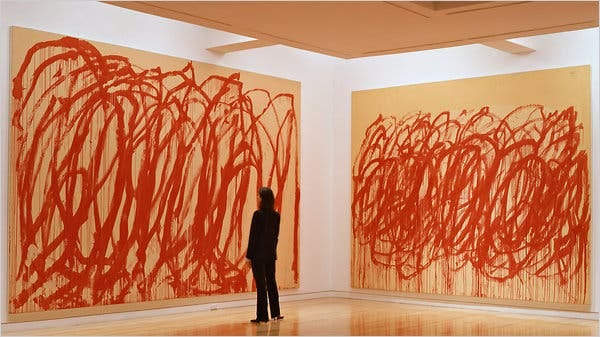 Cy Twombly, an Art Who Emphasized Mark-Making - The New York Times