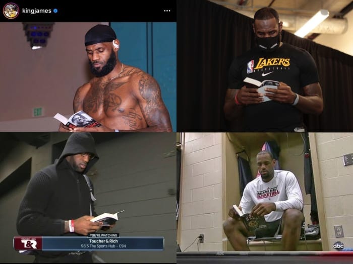 Why Every Time LeBron Is Reading A Book He's On The First Page ...