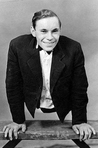  Johnny Eck was touted as The Most Remarkable Man Alive and The Amazing Half-Boy